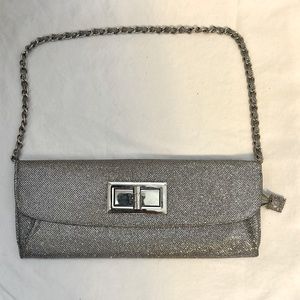 Silver Evening Bag